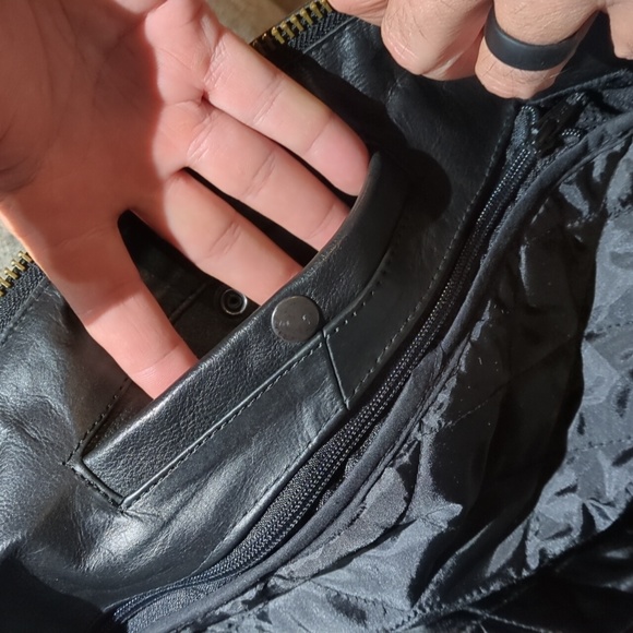 Motorcycle full Leather mens leather Coat jacket w/ gun pocket USA 🇺🇸 - Picture 13 of 14